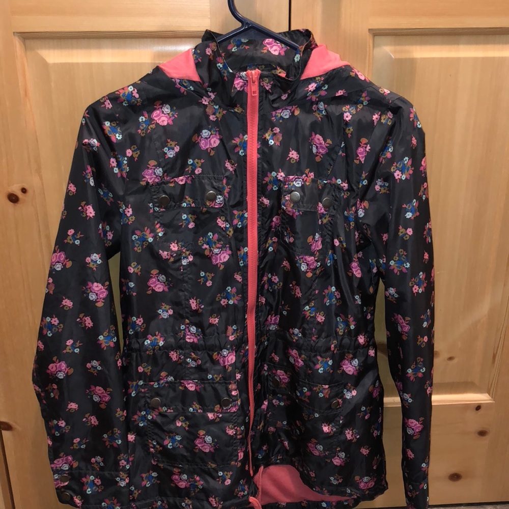 Flowered Raincoat